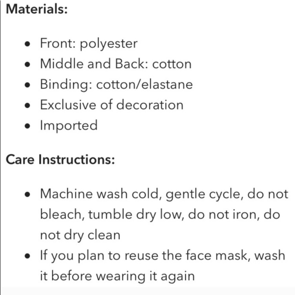 ❤️Disney Minnie Mouse Adult Large Face Mask - Picture 6 of 6